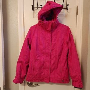 Nils fuschia pink snow jacket size 10